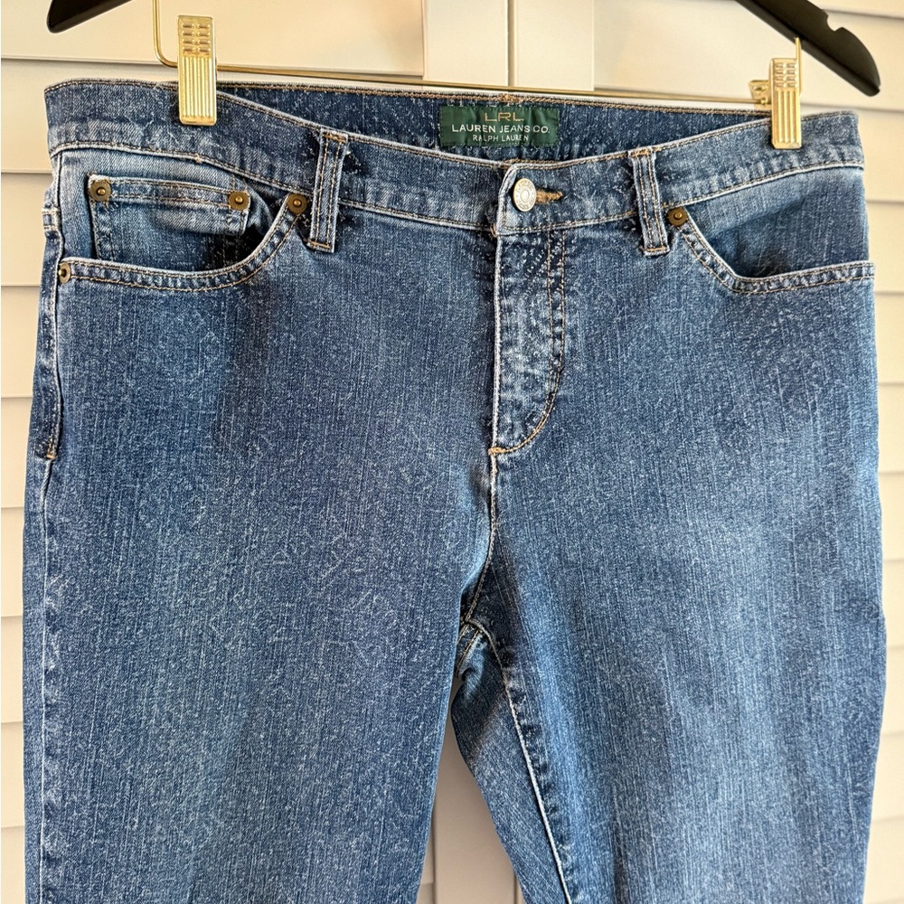 Lauren Ralph Lauren Women's Modern Skinny Pattern Jeans Size 12